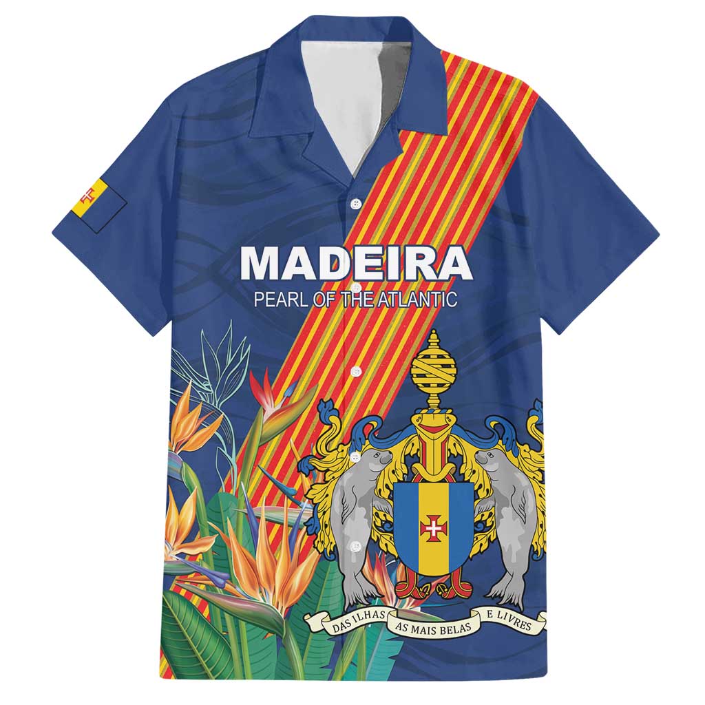 Personalized Madeira Hawaiian Shirt Das Ilhas as Mais Belas e Livres