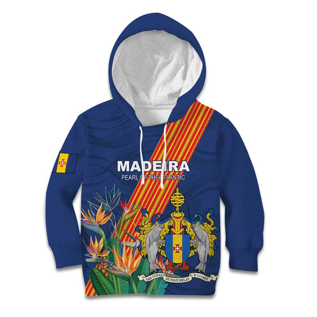 Personalized Madeira Kid Hoodie Das Ilhas as Mais Belas e Livres