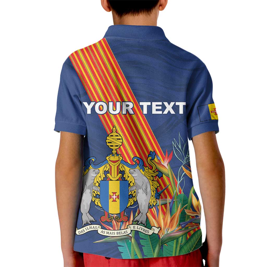 Personalized Madeira Kid Polo Shirt Das Ilhas as Mais Belas e Livres