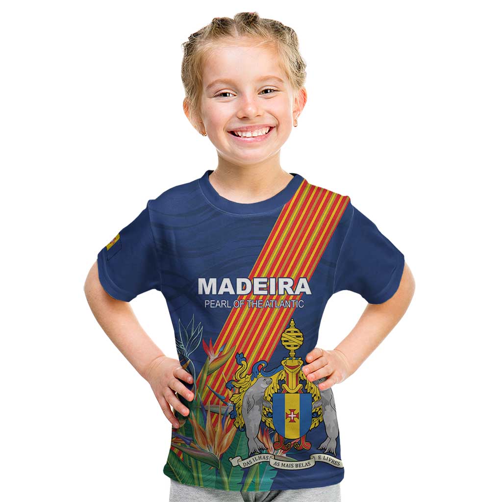 Personalized Madeira Kid T Shirt Das Ilhas as Mais Belas e Livres