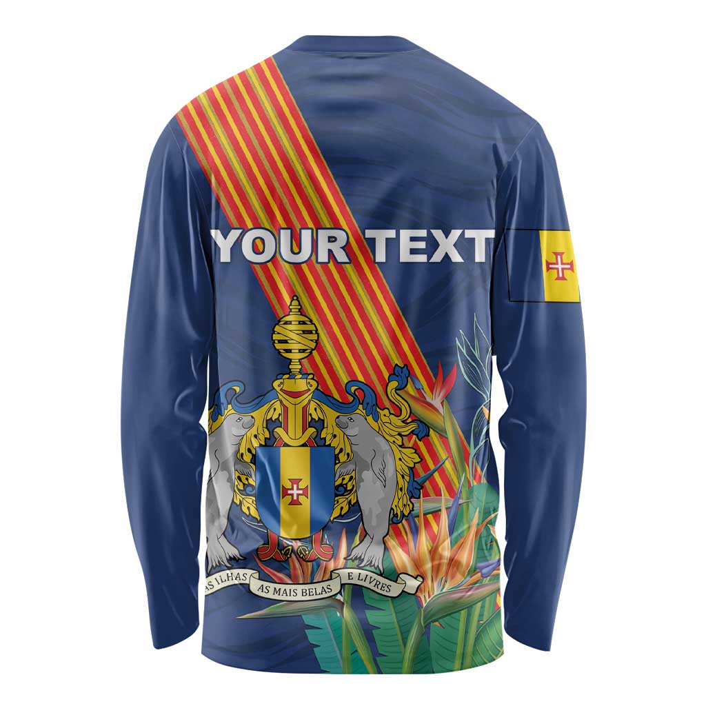 Personalized Madeira Long Sleeve Shirt Das Ilhas as Mais Belas e Livres