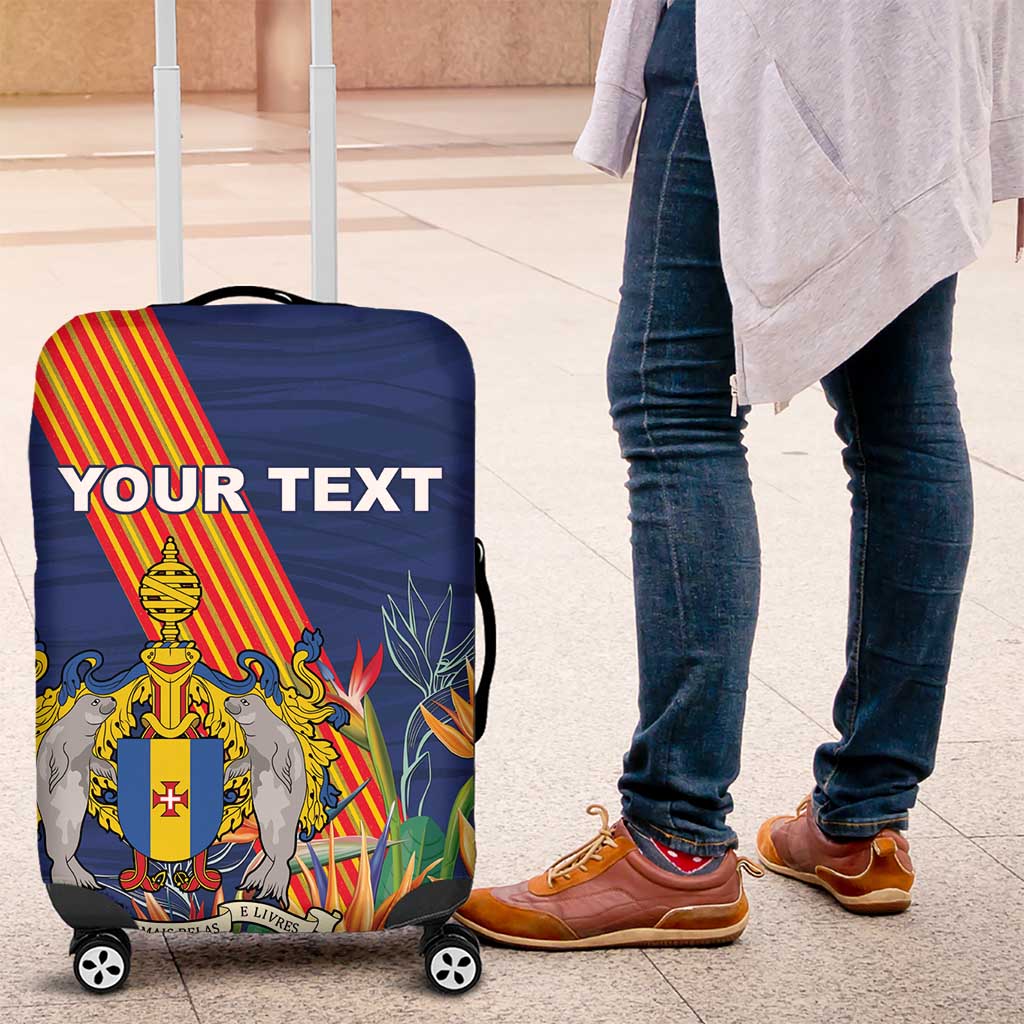 Personalized Madeira Luggage Cover Das Ilhas as Mais Belas e Livres