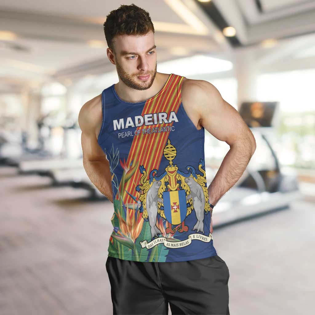Personalized Madeira Men Tank Top Das Ilhas as Mais Belas e Livres