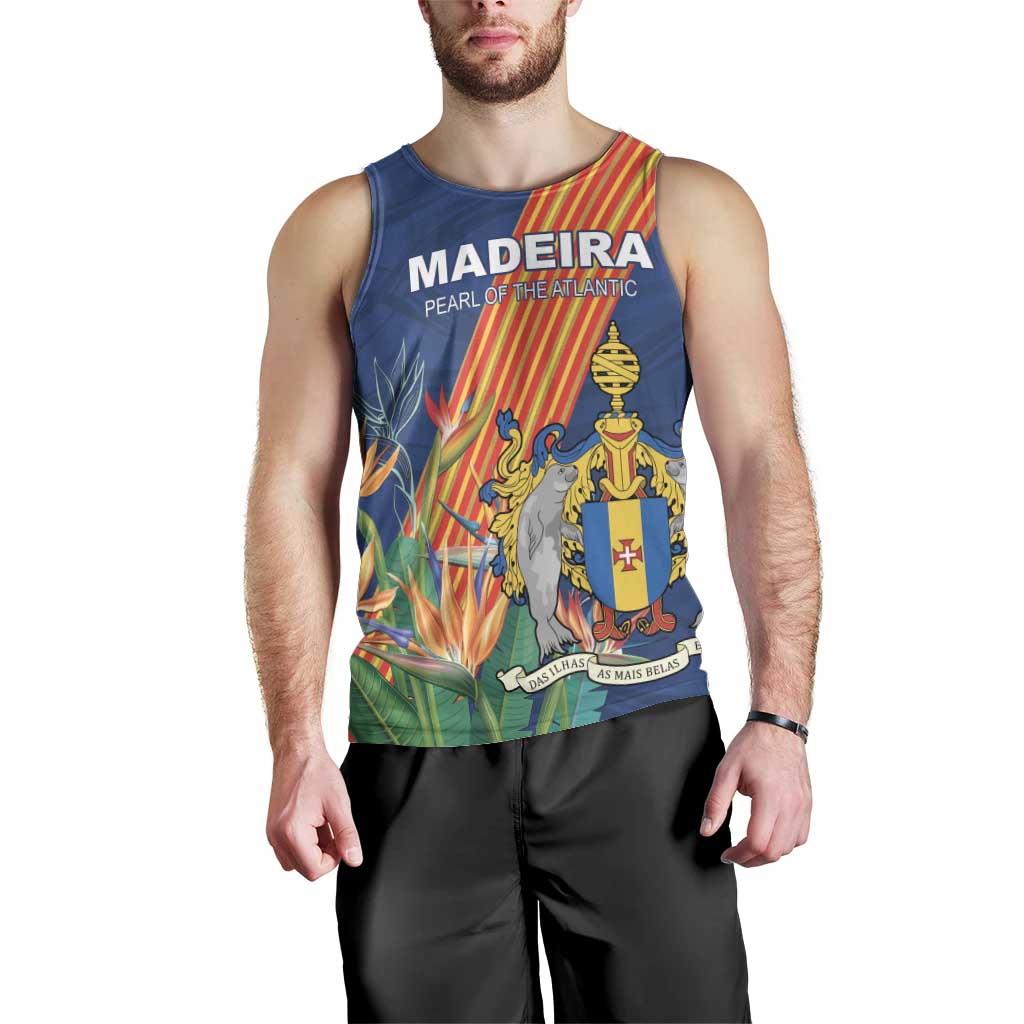 Personalized Madeira Men Tank Top Das Ilhas as Mais Belas e Livres