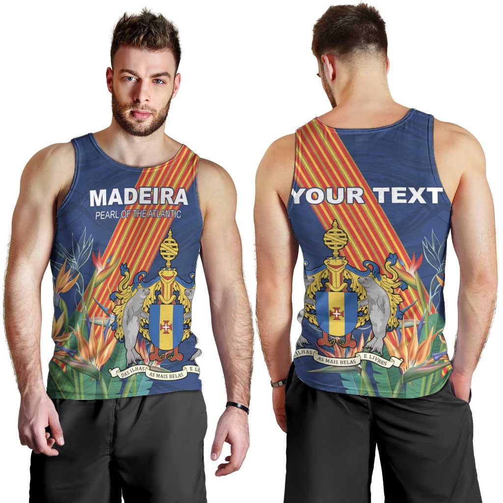 Personalized Madeira Men Tank Top Das Ilhas as Mais Belas e Livres