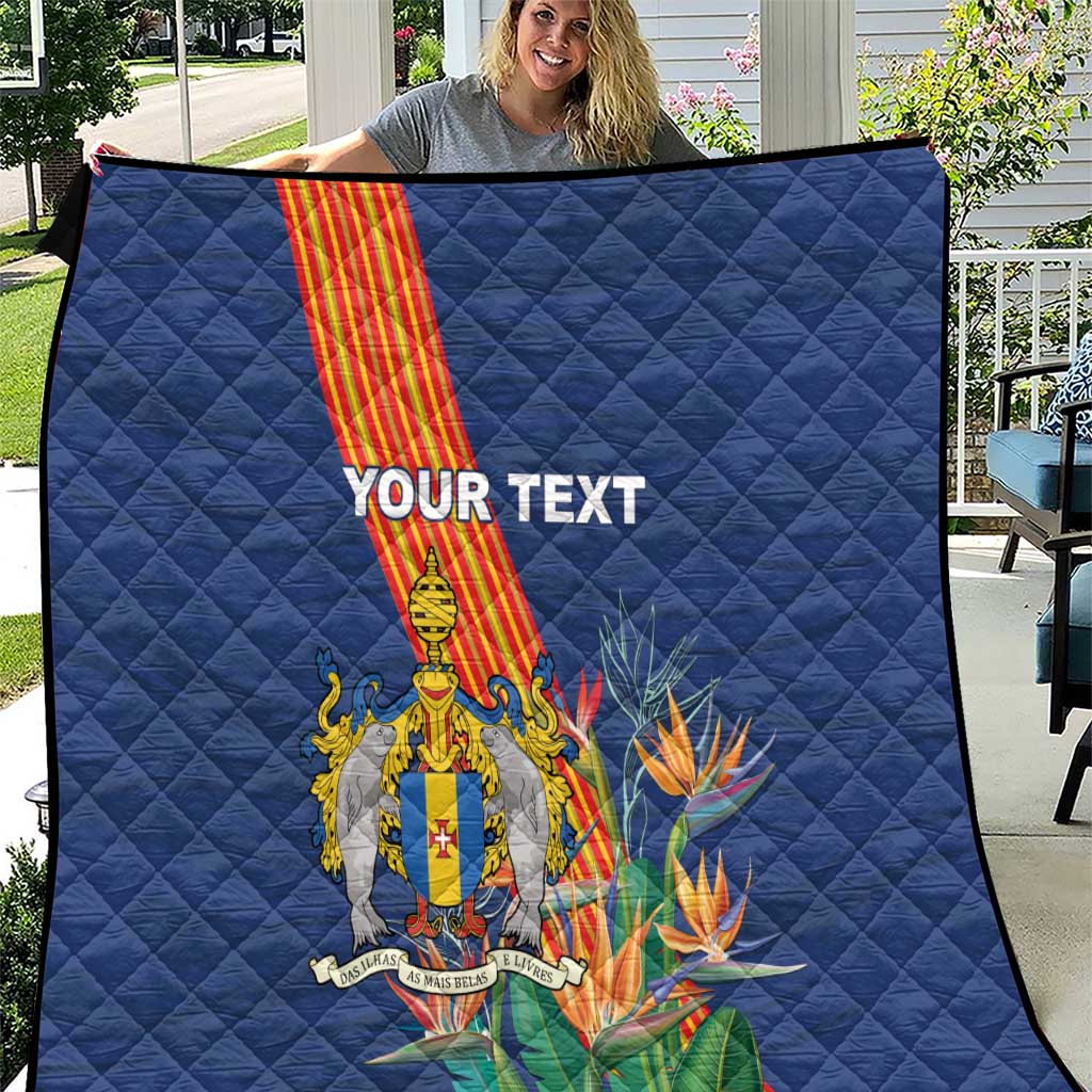 Personalized Madeira Quilt Das Ilhas as Mais Belas e Livres