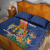 Personalized Madeira Quilt Bed Set Das Ilhas as Mais Belas e Livres
