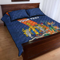 Personalized Madeira Quilt Bed Set Das Ilhas as Mais Belas e Livres