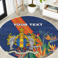 Personalized Madeira Round Carpet Das Ilhas as Mais Belas e Livres