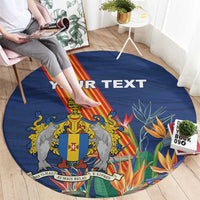 Personalized Madeira Round Carpet Das Ilhas as Mais Belas e Livres