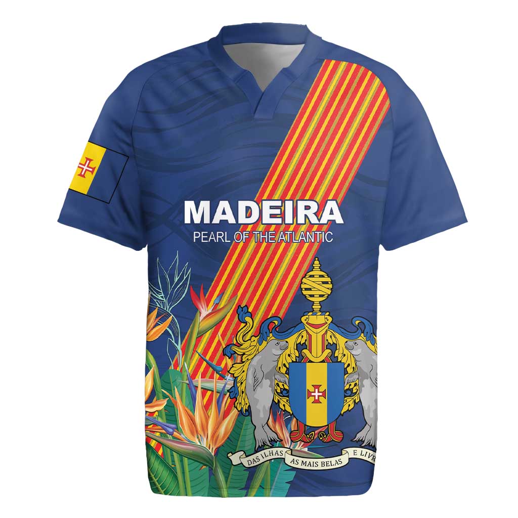Personalized Madeira Rugby Jersey Das Ilhas as Mais Belas e Livres