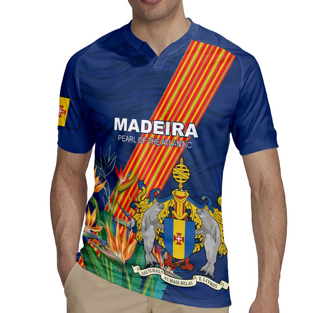 Personalized Madeira Rugby Jersey Das Ilhas as Mais Belas e Livres
