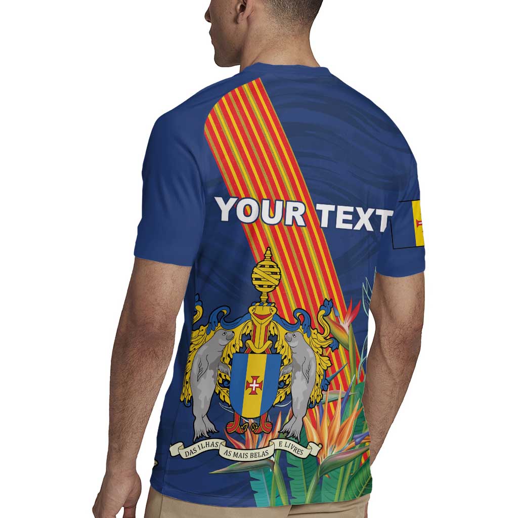 Personalized Madeira Rugby Jersey Das Ilhas as Mais Belas e Livres