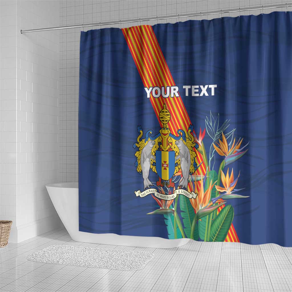 Personalized Madeira Shower Curtain Das Ilhas as Mais Belas e Livres
