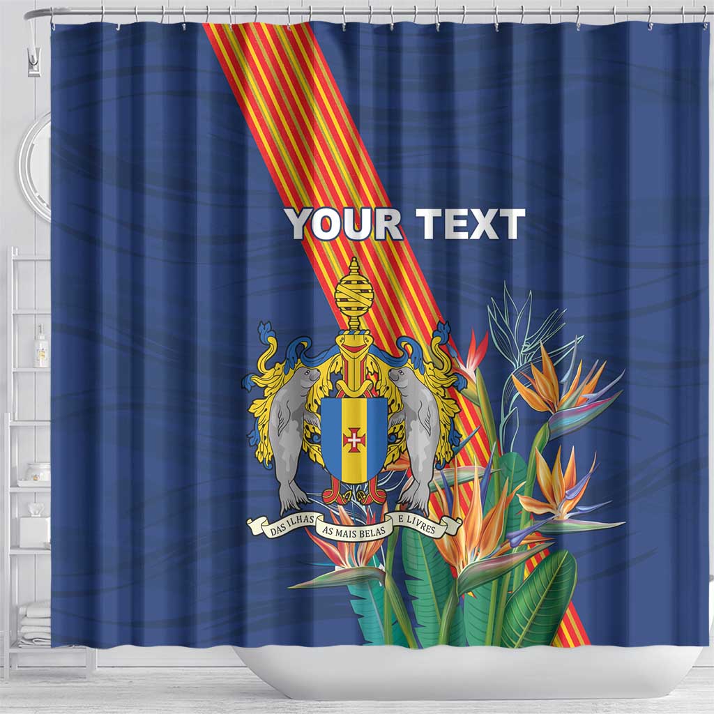Personalized Madeira Shower Curtain Das Ilhas as Mais Belas e Livres