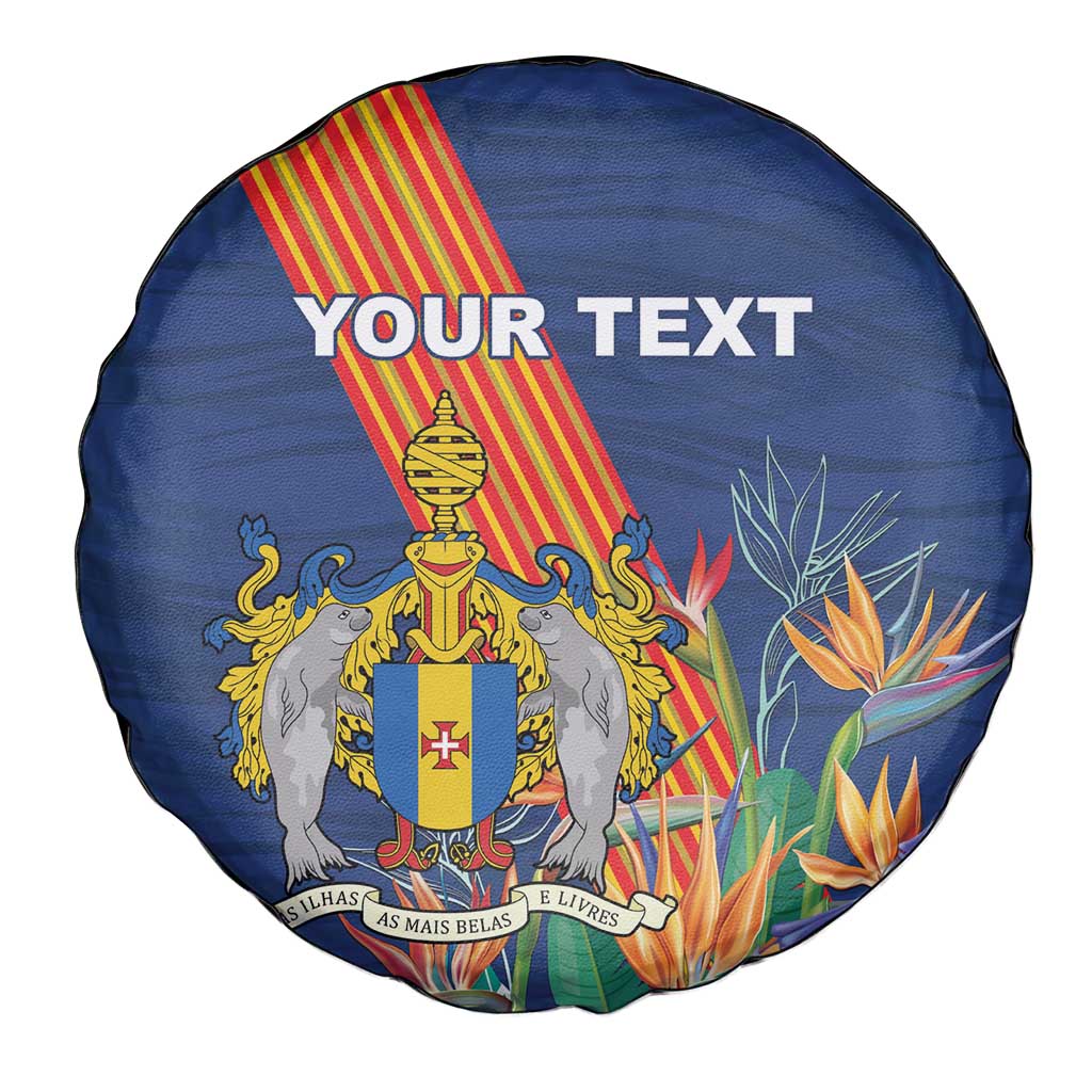 Personalized Madeira Spare Tire Cover Das Ilhas as Mais Belas e Livres