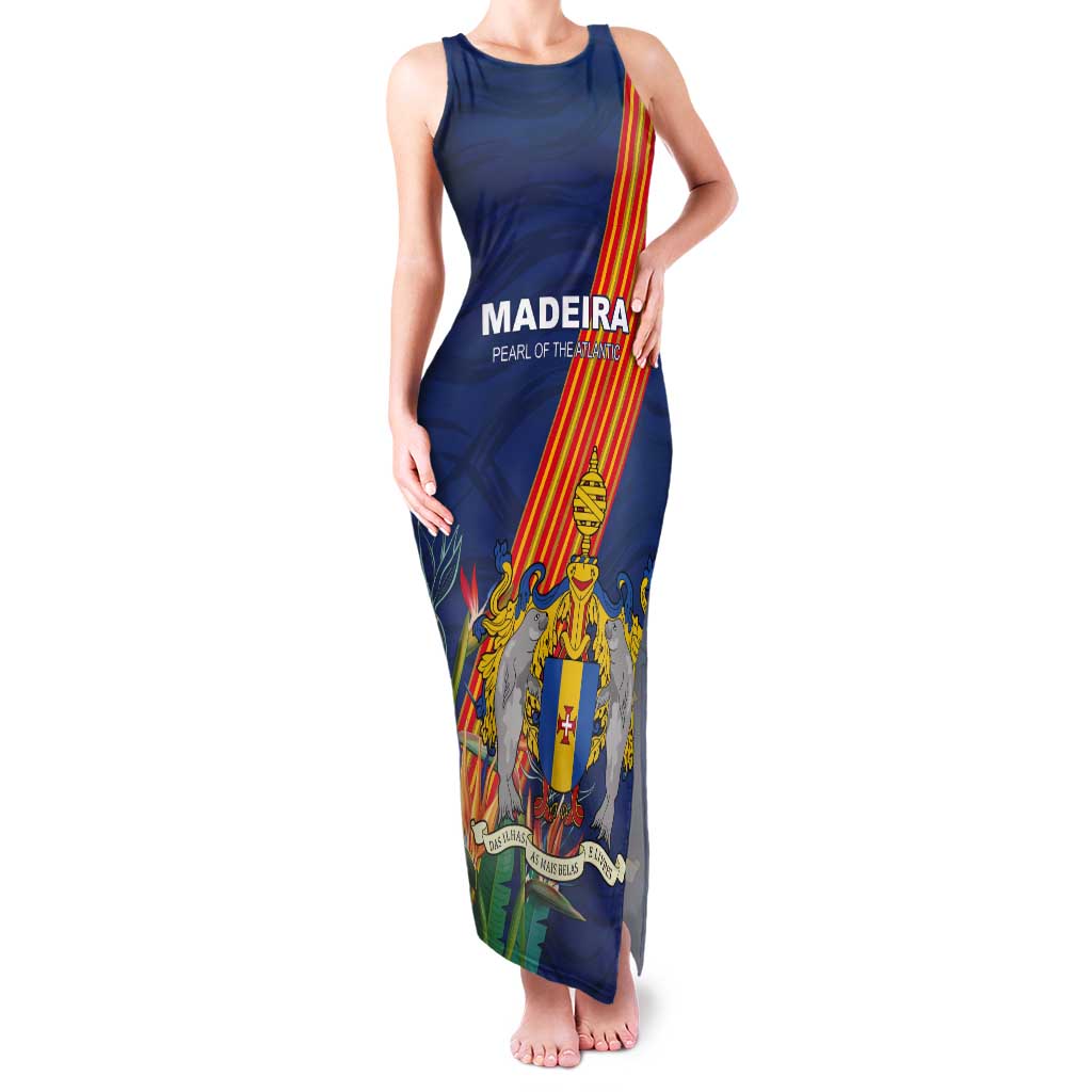 Personalized Madeira Tank Maxi Dress Das Ilhas as Mais Belas e Livres