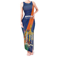 Personalized Madeira Tank Maxi Dress Das Ilhas as Mais Belas e Livres