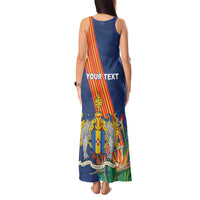 Personalized Madeira Tank Maxi Dress Das Ilhas as Mais Belas e Livres