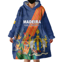 Personalized Madeira Wearable Blanket Hoodie Das Ilhas as Mais Belas e Livres