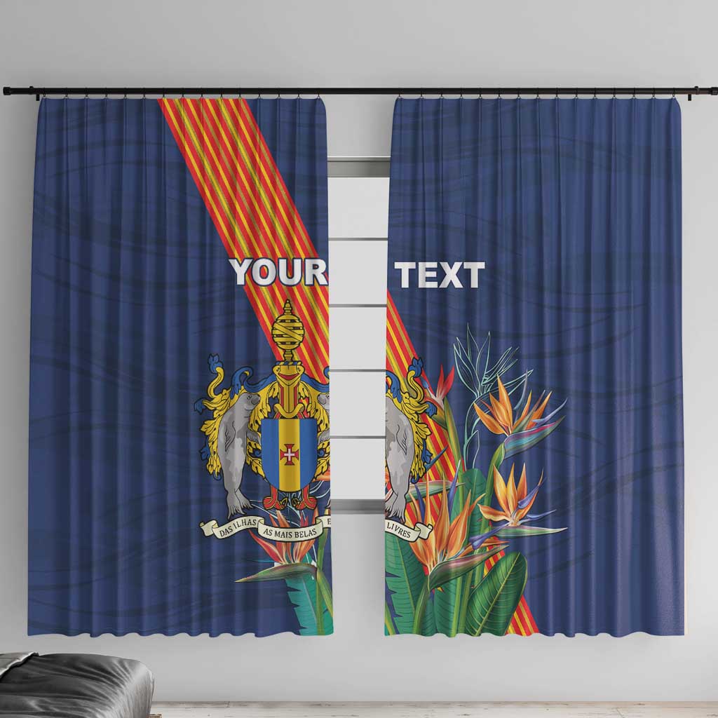 Personalized Madeira Window Curtain Das Ilhas as Mais Belas e Livres