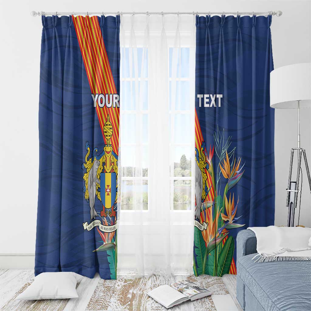 Personalized Madeira Window Curtain Das Ilhas as Mais Belas e Livres