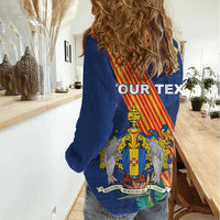 Personalized Madeira Women Casual Shirt Das Ilhas as Mais Belas e Livres