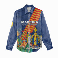 Personalized Madeira Women Casual Shirt Das Ilhas as Mais Belas e Livres