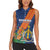 Personalized Madeira Women Sleeveless Polo Shirt Das Ilhas as Mais Belas e Livres