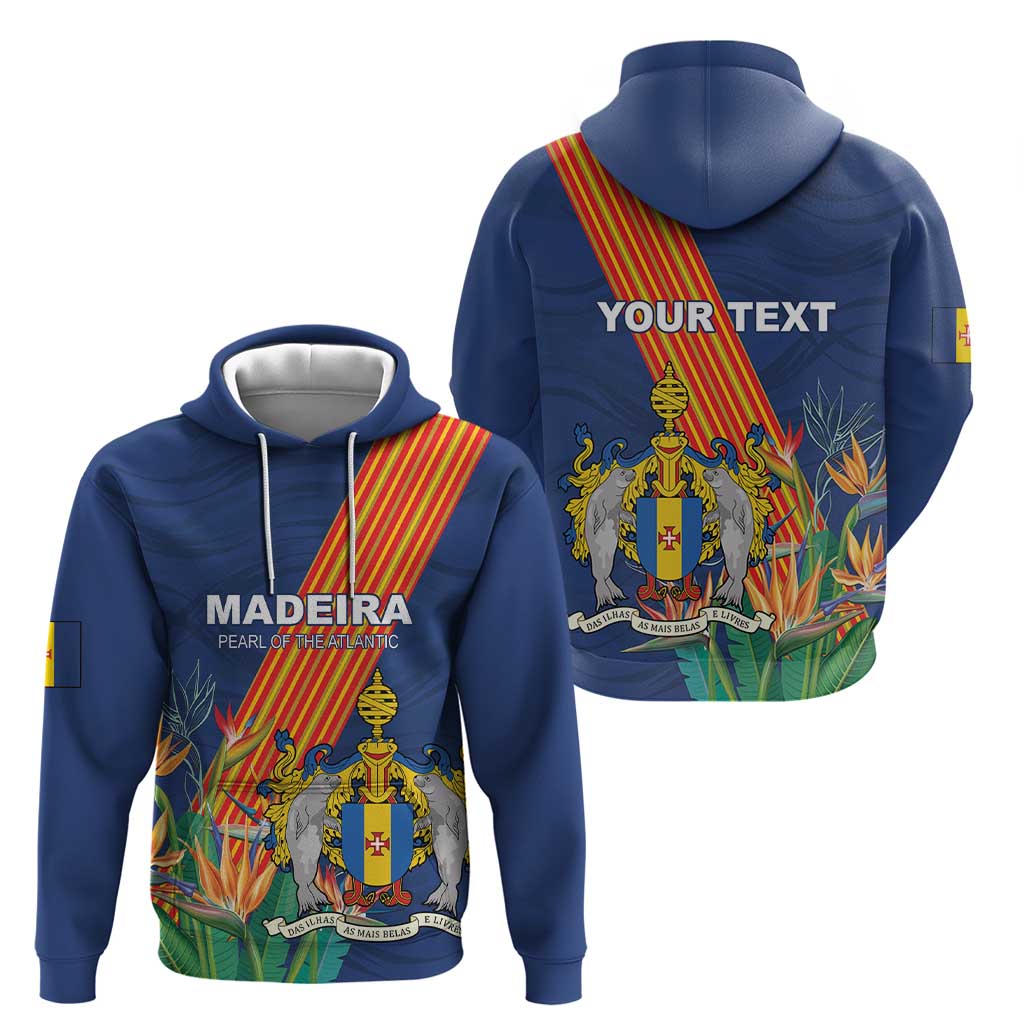 Personalized Madeira Zip Hoodie Das Ilhas as Mais Belas e Livres