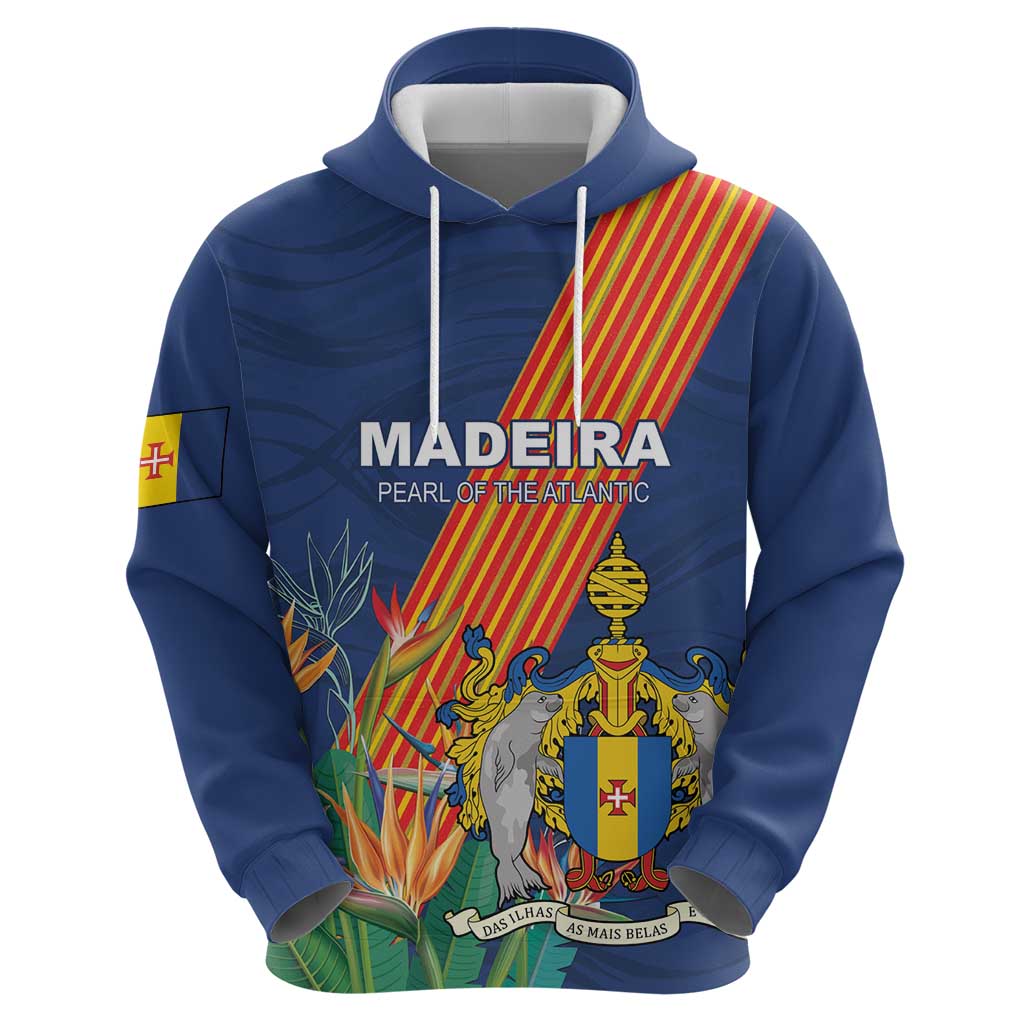Personalized Madeira Zip Hoodie Das Ilhas as Mais Belas e Livres