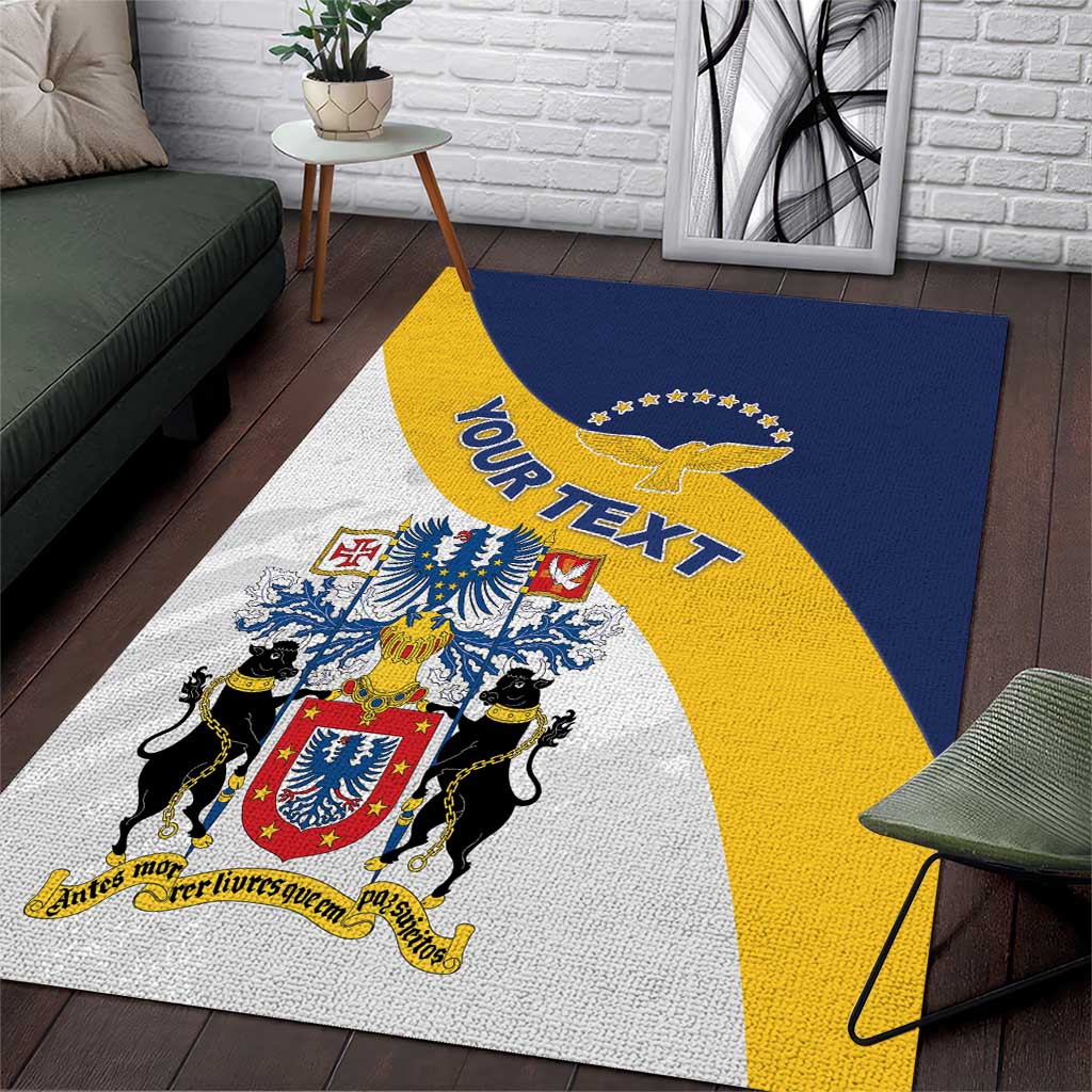 Personalized Azores Area Rug Antes Morrer Livres Que Em Paz Sujeitos