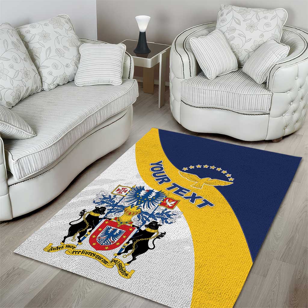 Personalized Azores Area Rug Antes Morrer Livres Que Em Paz Sujeitos