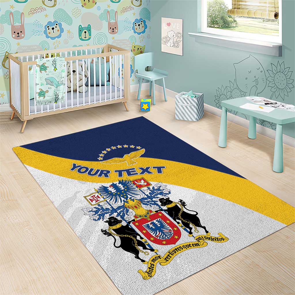 Personalized Azores Area Rug Antes Morrer Livres Que Em Paz Sujeitos