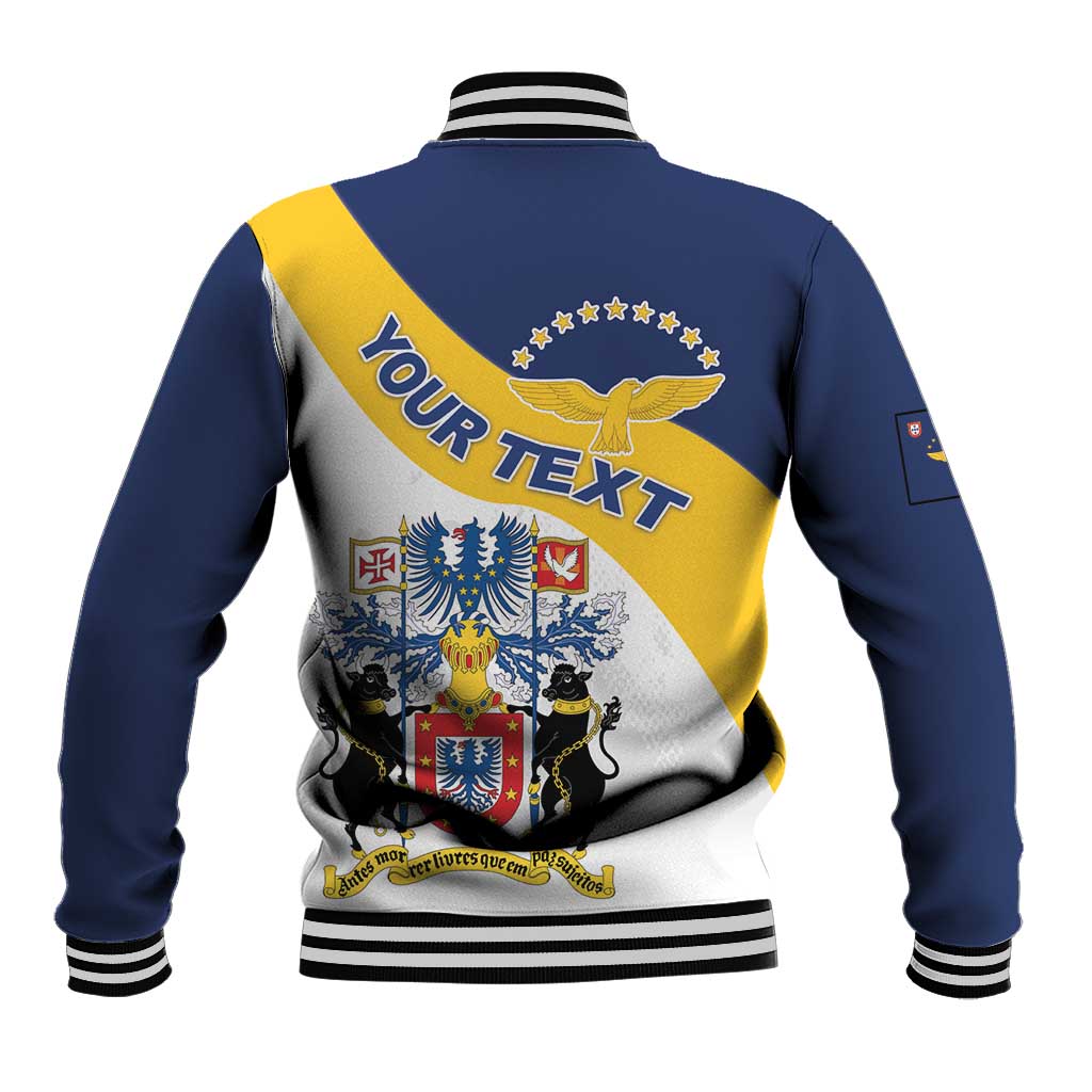 Personalized Azores Baseball Jacket Antes Morrer Livres Que Em Paz Sujeitos