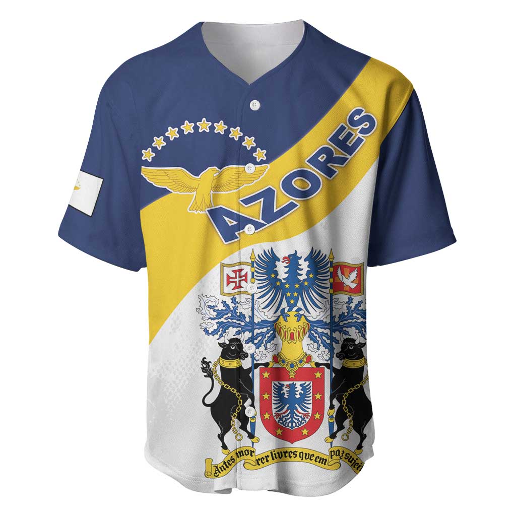 Personalized Azores Baseball Jersey Antes Morrer Livres Que Em Paz Sujeitos