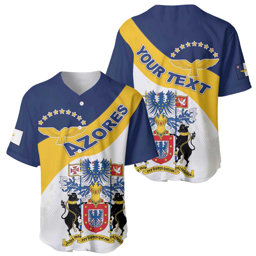 Personalized Azores Baseball Jersey Antes Morrer Livres Que Em Paz Sujeitos