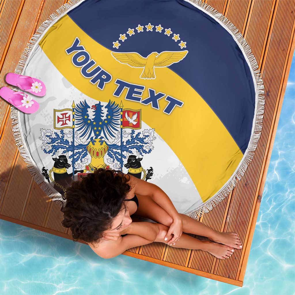 Personalized Azores Beach Blanket Antes Morrer Livres Que Em Paz Sujeitos