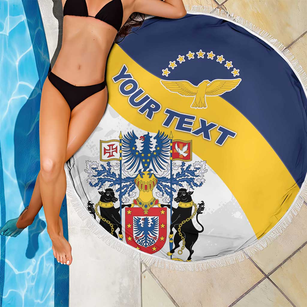 Personalized Azores Beach Blanket Antes Morrer Livres Que Em Paz Sujeitos