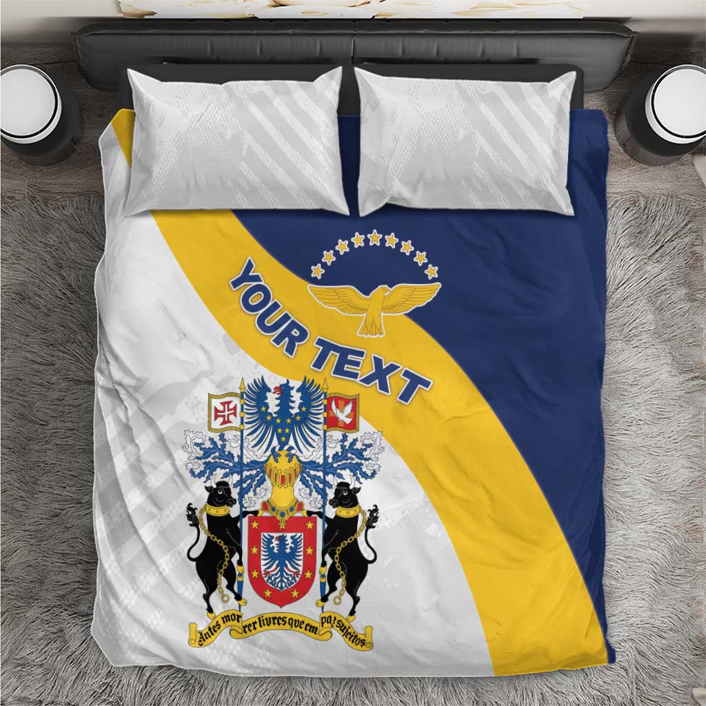 Personalized Azores Bedding Set Antes Morrer Livres Que Em Paz Sujeitos