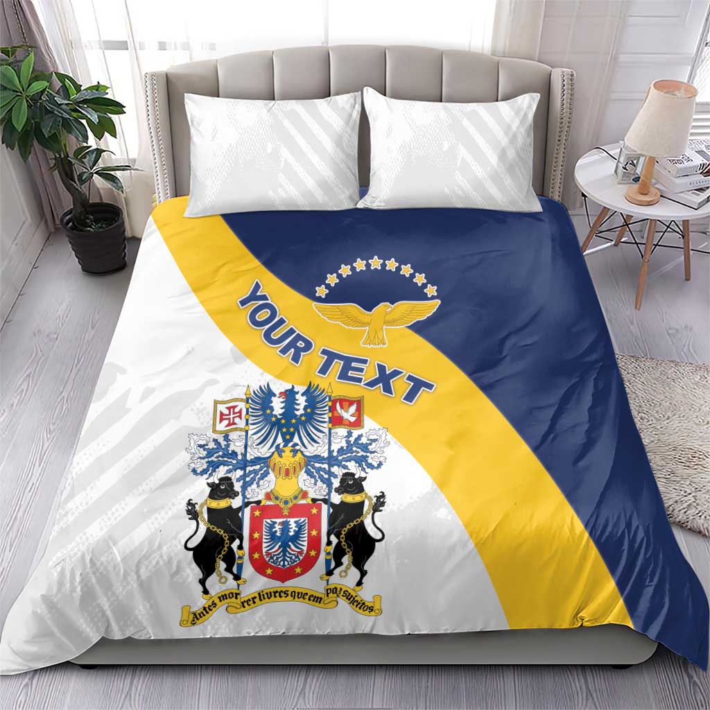 Personalized Azores Bedding Set Antes Morrer Livres Que Em Paz Sujeitos