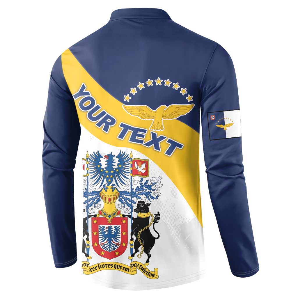 Personalized Azores Button Sweatshirt Antes Morrer Livres Que Em Paz Sujeitos