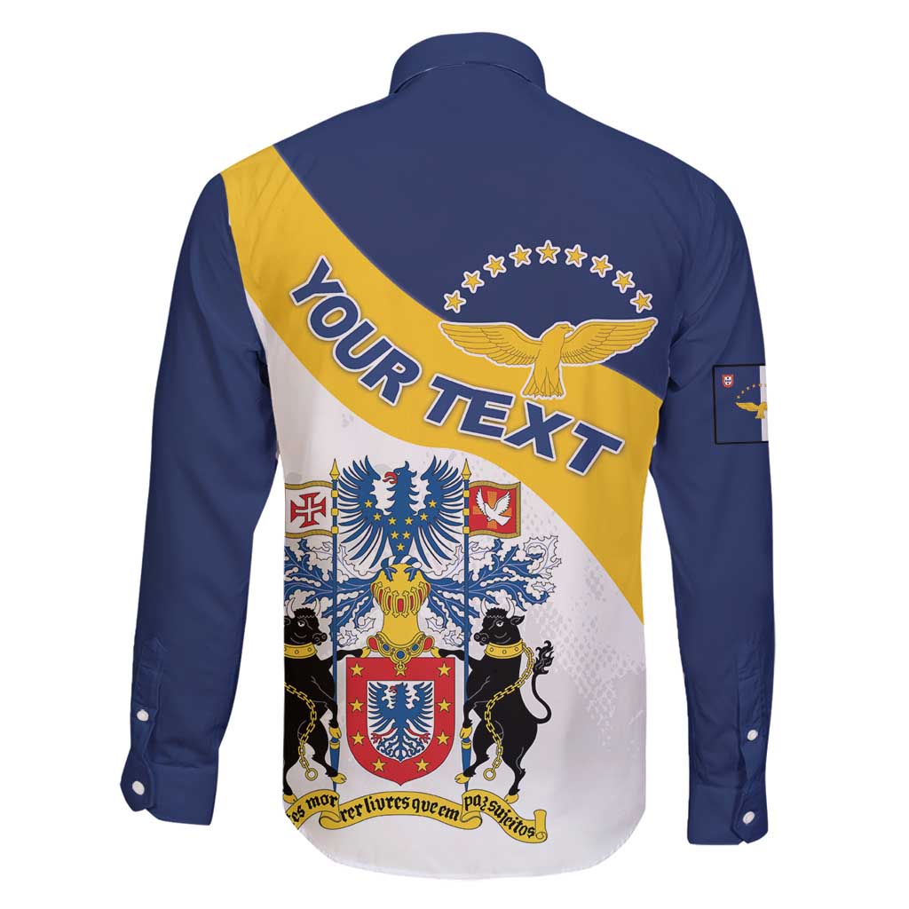 Personalized Azores Family Matching Long Sleeve Bodycon Dress and Hawaiian Shirt Antes Morrer Livres Que Em Paz Sujeitos