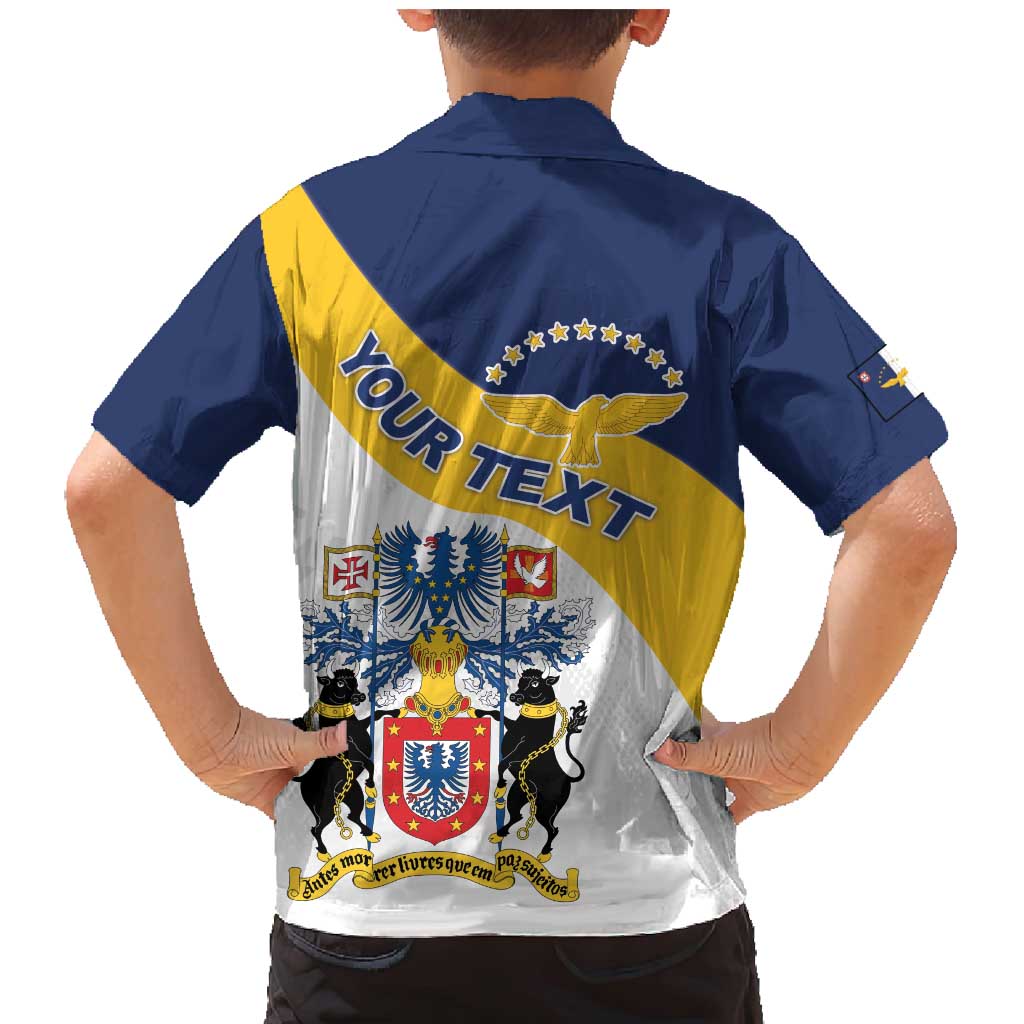 Personalized Azores Family Matching Mermaid Dress and Hawaiian Shirt Antes Morrer Livres Que Em Paz Sujeitos