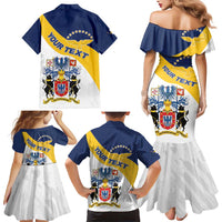 Personalized Azores Family Matching Mermaid Dress and Hawaiian Shirt Antes Morrer Livres Que Em Paz Sujeitos