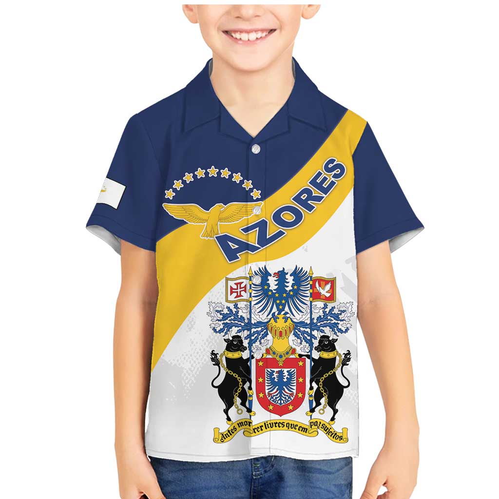 Personalized Azores Family Matching Mermaid Dress and Hawaiian Shirt Antes Morrer Livres Que Em Paz Sujeitos