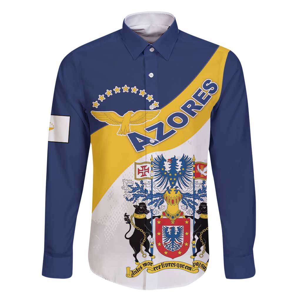 Personalized Azores Family Matching Short Sleeve Bodycon Dress and Hawaiian Shirt Antes Morrer Livres Que Em Paz Sujeitos