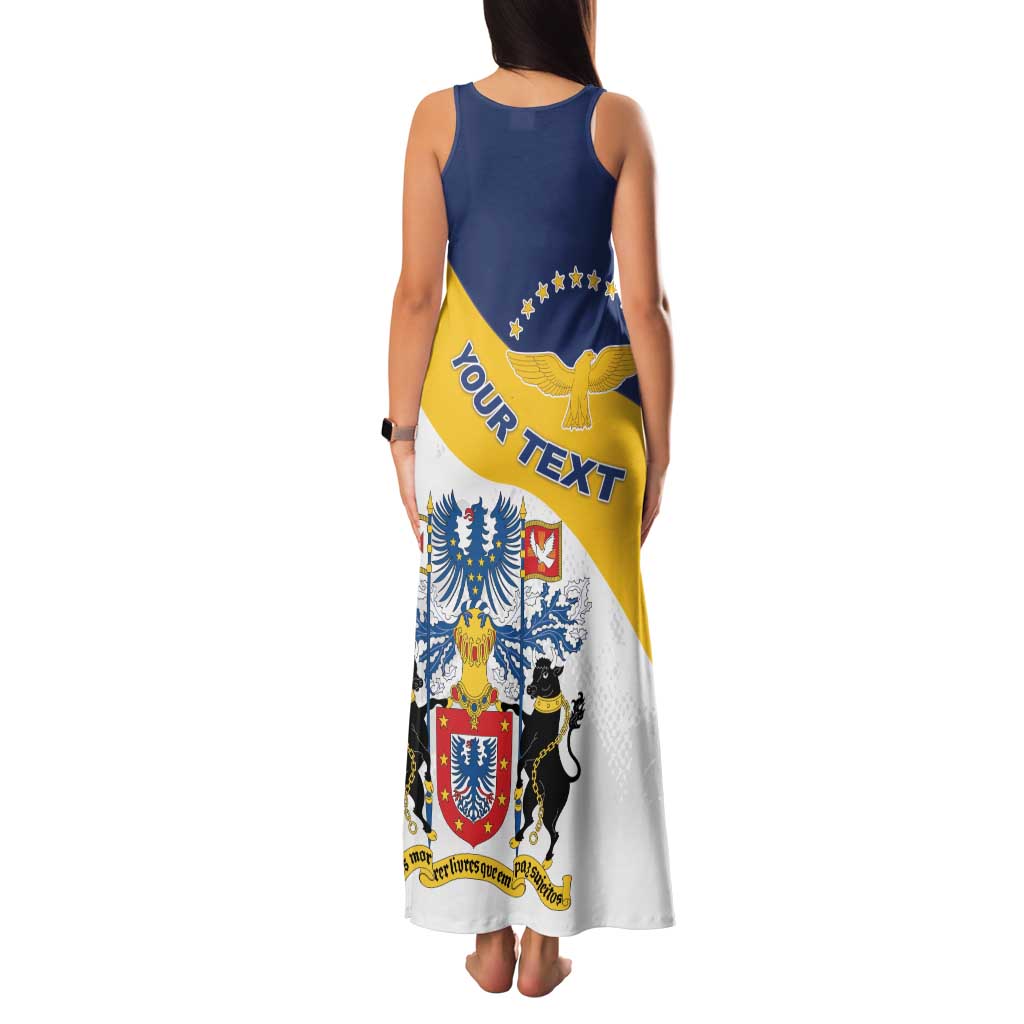 Personalized Azores Family Matching Tank Maxi Dress and Hawaiian Shirt Antes Morrer Livres Que Em Paz Sujeitos