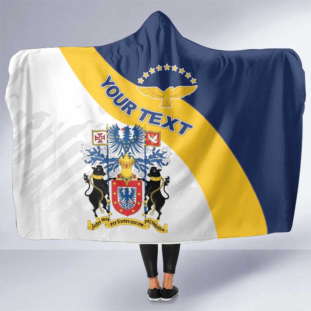 Personalized Azores Hooded Blanket Antes Morrer Livres Que Em Paz Sujeitos