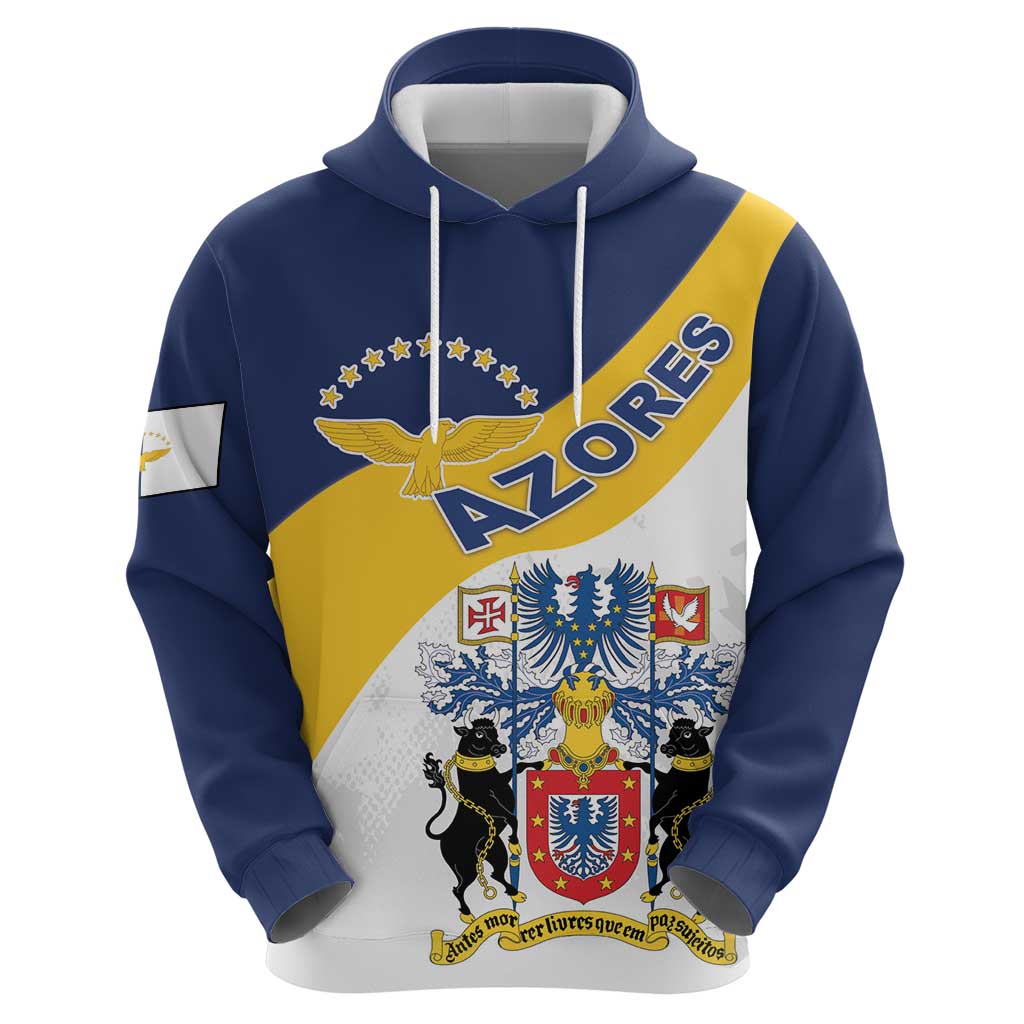 Personalized Azores Hoodie Antes Morrer Livres Que Em Paz Sujeitos